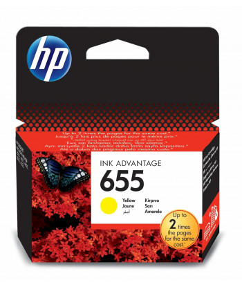 HP 655 Yellow Original Ink...